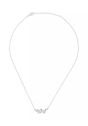 True Rocks WTF pendant necklace - Silver