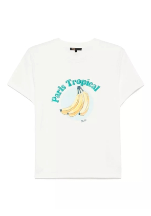 Maje graphic-print T-shirt - White