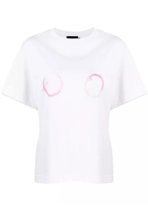 Puppets and Puppets graphic-print cotton T-shirt - White