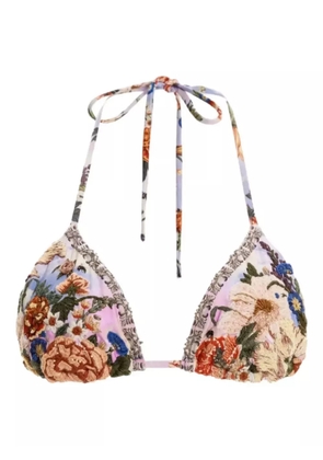 Agua Bendita Lolita Numen triangle bikini top - Neutrals