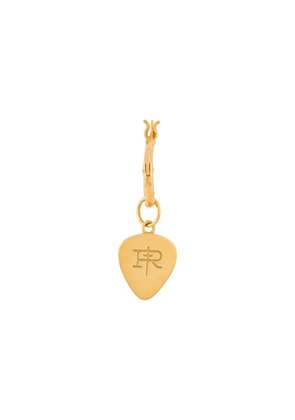 True Rocks plectrum hoop earring - Gold