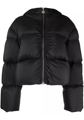 Ienki Ienki Bear Kenny zip-up puffer jacket - Black