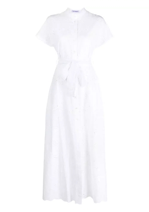 MC2 Saint Barth Keira broderie-anglaise maxi dress - White