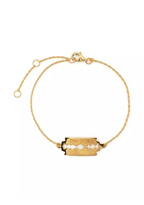 True Rocks razor charm bracelet - Gold