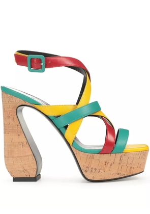 Sergio Rossi SI Rossi 90mm sandals - Yellow