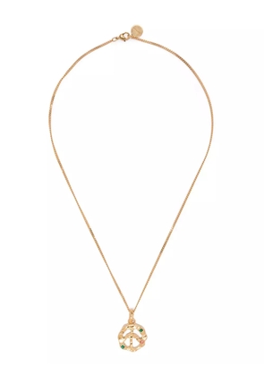 Palm Angels Peace-charm necklace - Gold