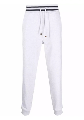Brunello Cucinelli tapered track pants - Grey