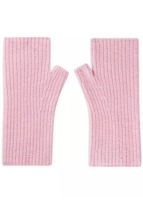 Pringle of Scotland cashmere gloves - Pink