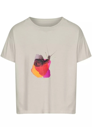 Maison Margiela graphic-print T-shirt - Grey