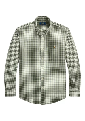 Polo Ralph Lauren gingham-check button-up shirt - Green