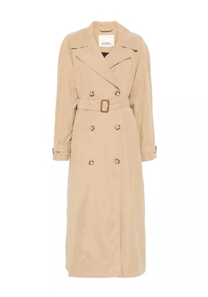 ISABEL MARANT belted double-breasted trench coat - Neutrals