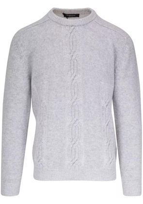 Kiton crewneck cashmere jumper - Grey