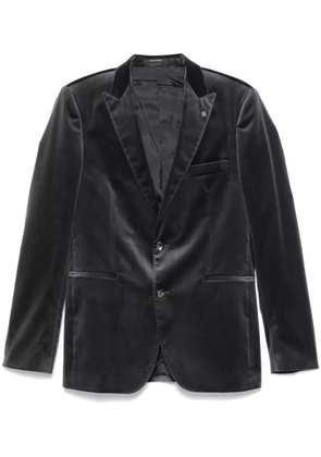Tagliatore velvet blazer - Grey