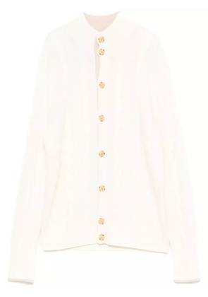 N.Peal cable-knit cashmere sweater - Neutrals