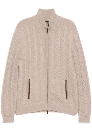 N.Peal Richmond cardigan - Brown