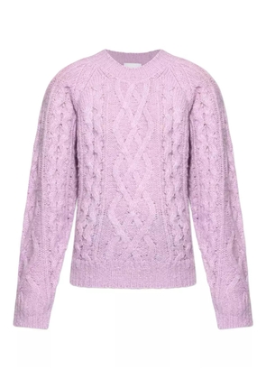 MARANT ÉTOILE cable-knit sweater - Pink