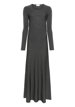MRZ lurex flared dress - Grey
