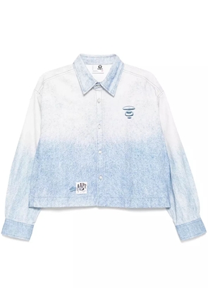 AAPE BY *A BATHING APE® 22.25' main long-sleeved shirt - Blue