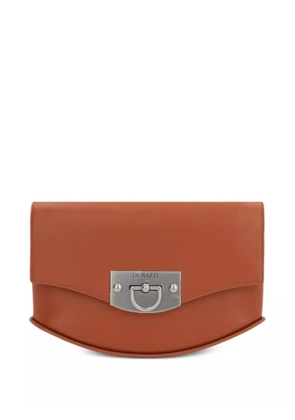 Durazzi Milano calf leather shoulder bag - Brown