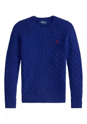 Polo Ralph Lauren cable-knit wool pullover - Blue