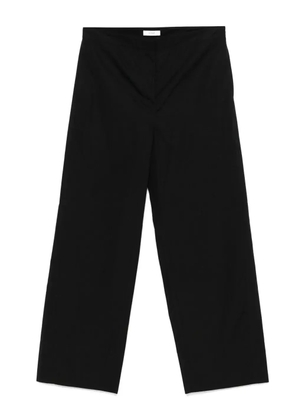TOTEME twisted-seam trousers - Black
