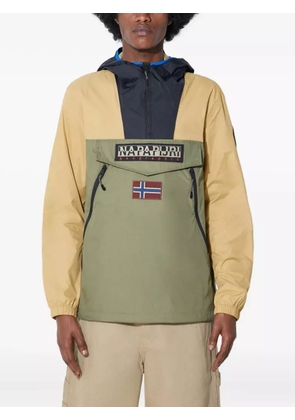 Napapijri Rainforest Wb Pkt V2 zip-up hooded jacket - Green