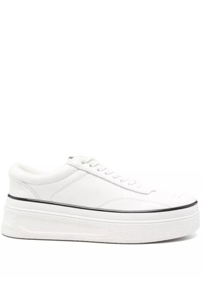 Jil Sander Pre-Owned platform sneakers - White