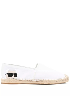 Karl Lagerfeld Kamani espadrilles - White