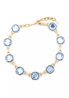 Swarovski Chroma Twist necklace - Gold