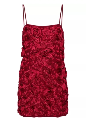 Blumarine 3D-detail mini dress - Red