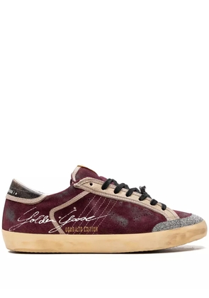 Golden Goose Super-Star Penstar 'Wine Red/Black' sneakers