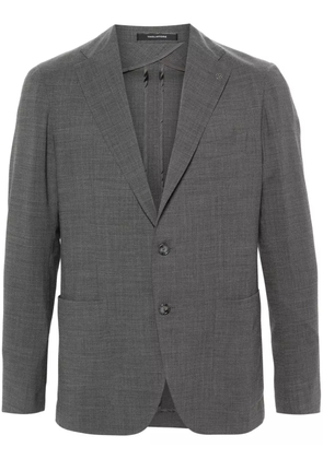 Tagliatore notched-lapels single-breasted blazer - Grey