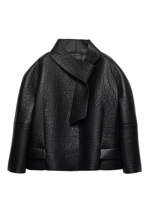 Prada nappa leather jacket - Black