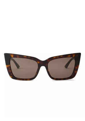 Jimmy Choo Eyewear Evadine sunglasses - Brown