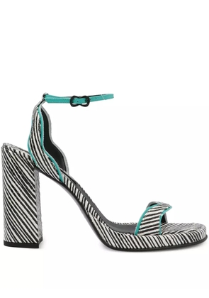 Freelance 100mm Liza sandals - Black