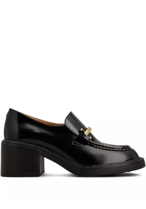 Tod's 60mm leather loafers - Black