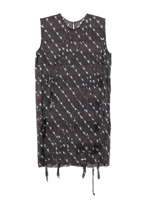 JNBY patterned dress - Brown