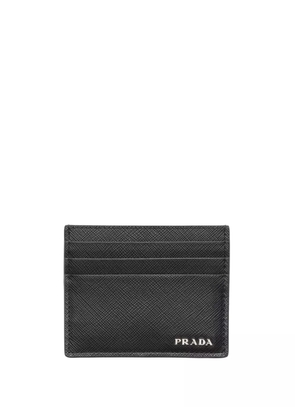 Prada Saffiano leather cardholder - Black
