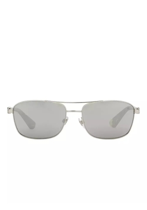 Burberry Eyewear rectangle-frame sunglasses - Silver