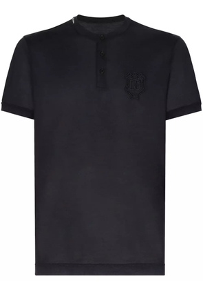 Dolce & Gabbana embroidered logo t-shirt - Blue