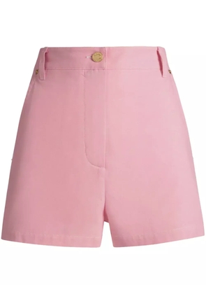 Bally high-waisted cotton shorts - Pink