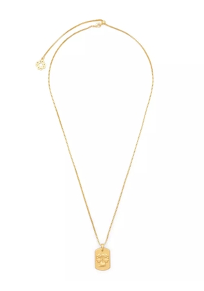Maje gemini-emblem necklace - Gold