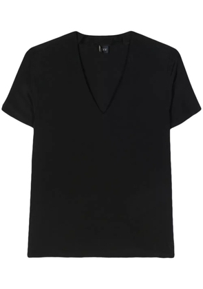 Fay V-neck blouse - Black