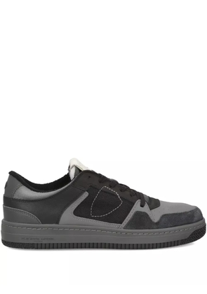 Philippe Model Paris mesh panelled low-top sneakers - Grey