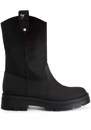 Giuseppe Zanotti Aldrien combat boots - Black