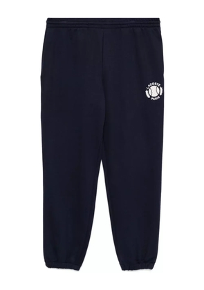 Lacoste tennis-print pants - Blue