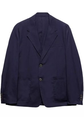 Prada cotton blazer - Blue
