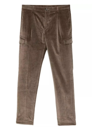 Tagliatore corduroy trousers - Brown