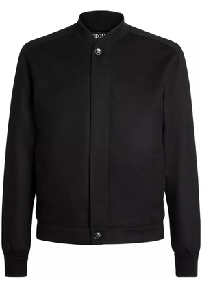 Zegna Elements Oasi cashmere bomber jacket - Black