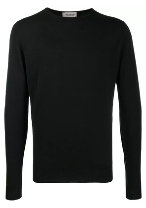 John Smedley Lundy crew neck jumper - Black